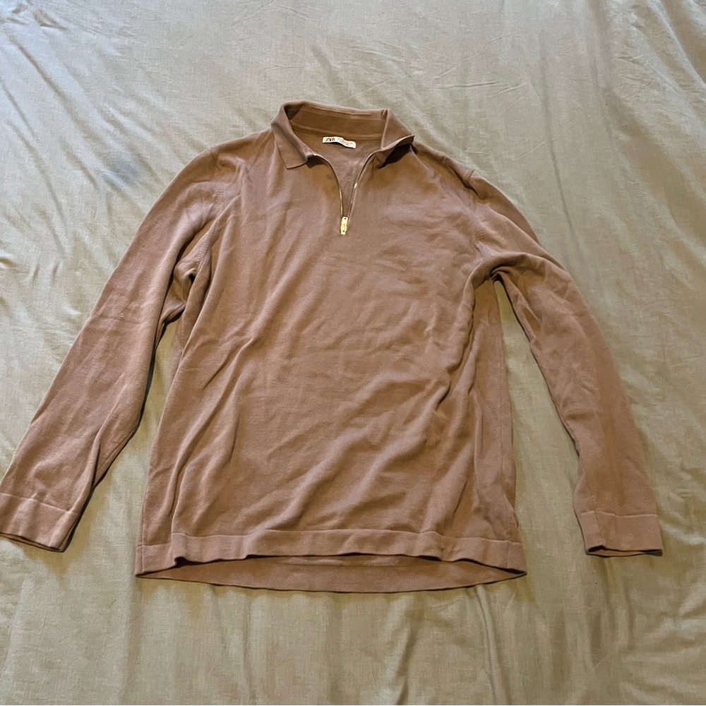 Quarter Zip Sweater